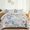 Soft Blue Seashell, variant on FIVERAM Sea Turtle Quilt Set Full/Queen Size,3 Piece Ocean Bedspread for Queen Bed,Lightweight Coverlet Coastal Bedding Set for Beach Bedroom Decor