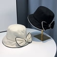 thumbnail image 6 of Women Elegant Intellectual Fisherman Hat With Bow Decoration,Suitable For Outdoor Activities, 6 of 7