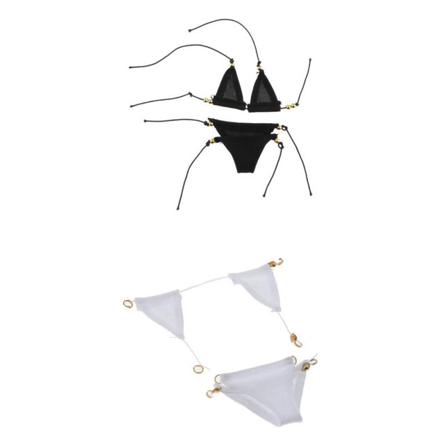 2x Bikini de traje de baño de soldado a escala 1/6 para juguetes calientes de 12 pulgadas CY Girls BBI HIZO Zulema Figura de acción ropa