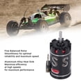 thumbnail image 4 of RC Motor ElectroMO Motor RC Sin Cepillo RC Motor de AutomÓvil 60000 RPM Rotor de Alta Velocidad de Alta Velocidad Por 1/24 A Escala 1/28 Con Disipador de Calor de aluminio, 4 of 7