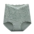 thumbnail image 4 of Elabch 100% Cotton Underwear for Women Lace High Cut Panties Full Coverage Briefs Soft Stretch Panties for Women M-3XL, 4 of 4