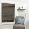 thumbnail image 5 of Radiance Cordless Bamboo Roman Shades for Windows - Custom Cut-to-Width Flatweave Bamboo Blinds - Cape Cod Window Shades with Valance - Maple - 39 Inch Width x 64 Inch Length (2216214E), 5 of 7