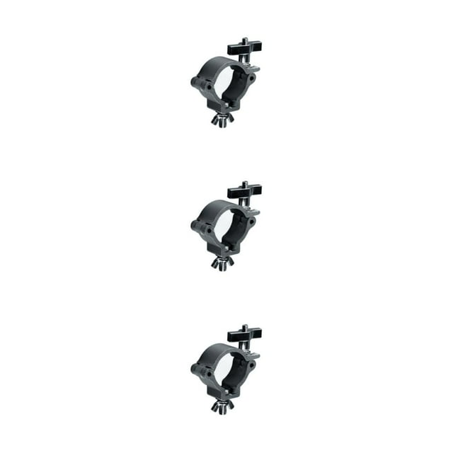 tamizeot Versatile Lighting Hook Mount for Club Exhibition Event Alloy Wrap Around Clamp Black T master 3Set