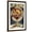 Brown Frame, variant on Art.com Las Vegas, Nevada - Casino Pinup Girl Art Print by Lantern Press, Brown Frame Wall Art, 21" x 29"