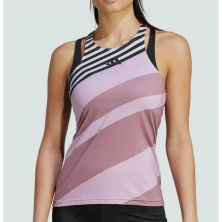 ADIDAS SHIRT WOMEN'S - 253 TENNIS SZ MEDIUM PINK - Y TANK PRO TOP AEROREADY