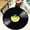 D, variant on Record Carpet 60 Cm,1Pc Record Carpet,Vinyl Round Area Fabric Room Carpet Mat Bedroom Floor Soft Printed Rug Record Home Textiles