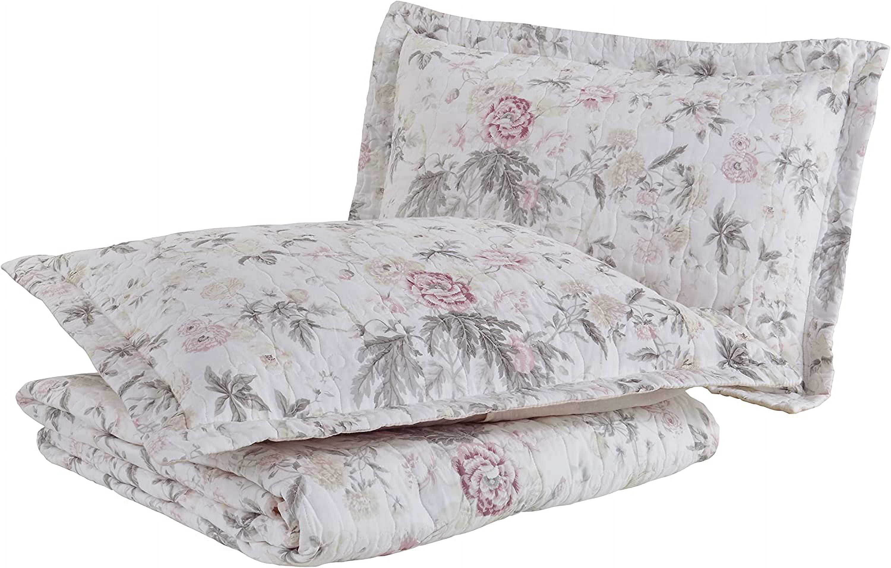 Laura Ashley Home - Bedford Collection - Luxury Premium Ultra Soft good Quilt Set