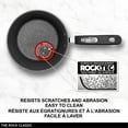 thumbnail image 4 of Starfrit The Rock 2.8L (3Qt) Non-Stick Saucepan with Lid, Durable Forged Aluminum, Oven Safe, PFOA Free, Dishwasher Safe, Black, 4 of 8