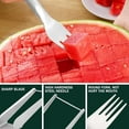 2in1 Stainless Steel Fruit Cutter, 2024 New Watermelon Slicer Cutter