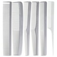 thumbnail image 2 of Heat Resistant Durable and Flexible Combs Set by Aristocrat for Unisex - 6 Pc Comb, 2 of 2
