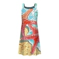 thumbnail image 5 of BangWanChi Dresses for Women 2024 Casual Spring Women's Summer Casual Loose Sleevless Crew Neck Dress, 5 of 5