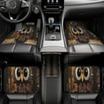 thumbnail image 6 of Wukai Quirky Owl With Glasses Print Car Foot Mat Set of 4 Pieces, Anti-Slip Neoprene Auto Floor Mats Carpet, Universal Fit Automotive Floor Foot Mats Set for SUV, Van, Trucks, 6 of 6