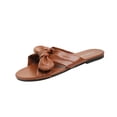 thumbnail image 2 of Gymvis Womens Beach Sandals Open Toe Summer Flat Slides Vacation Womens Slippers Size 5-9, 2 of 9