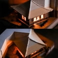 thumbnail image 3 of Omoshiroi bloque 3D Bloc de notas cubos 160 hojas Diy casa 3D Bloc de notas luz Led notas adhesivas notas de papel papelería regalos de navidad, 3 of 4