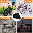 thumbnail image 4 of Funda para motocicleta TUNC 210D impermeable poliéster 190X85X115cm, 4 of 5