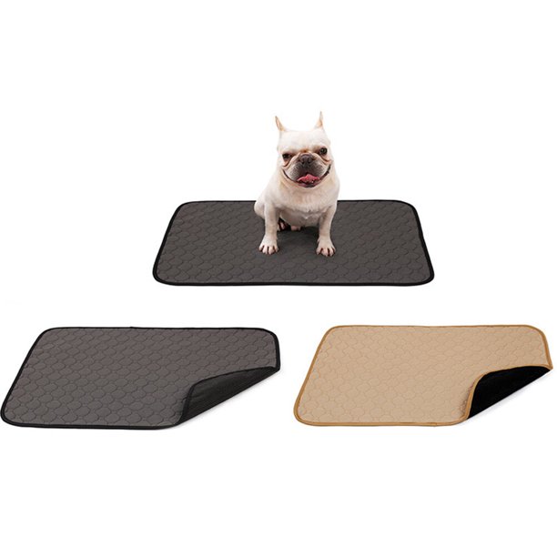 unbranded Alfombrilla Impermeable Para Mascotas Con Antideslizante Y Superficie Reutilizable