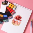thumbnail image 2 of Musbetu Watercolor Paint with Palette Set Rich Color Strongly Pigmented Lightweight Portable Travel Use Paint Kit, 2 of 7