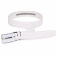 thumbnail image 4 of Men's Automatic Ratchet Belt, 1.38" Wide PU Leather Dress Belt, No-Hole Adjustable Business Belt for Jeans and Dress Pants, Black Brown White - TRISJEM, 4 of 8