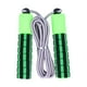 thumbnail image 2 of Cuerdas para saltar unisex con contador electrónico, cuerda para saltar ajustable para ejercicio, color verde YUNYI BRAND Deportes, 2 of 8