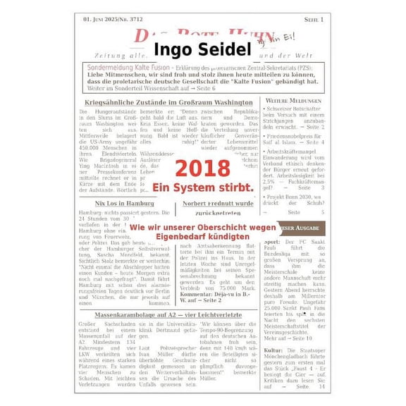 2018 Ein System stirbt: Wie wir unserer Oberschicht wegen Eigenbedarf kündigten, (Paperback)