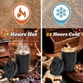 thumbnail image 4 of Mini de Café de Acero Inoxidable de 320 Ml, Termo Pequeño, de Agua Portátil y para el Hogar, Artículos para Beber Sencillos y Portátiles., 4 of 5