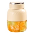 thumbnail image 4 of Vaso Exprimidor Portátil 500ML | Batidora inalámbrica de gran capacidad | Cuchillas de acero inoxidable de varias hojas para triturar hielo | Batería recargable 2600mAh | Batidora para llevar |, 4 of 8