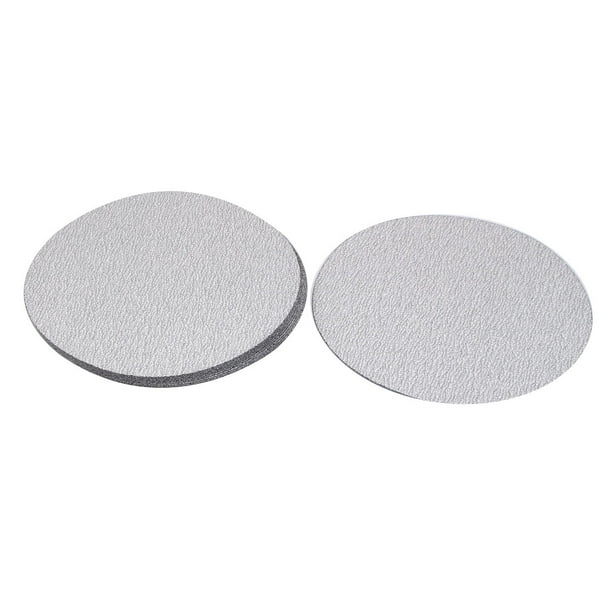 7" Diamètre ronde polissage abrasifs à sec un papier pon age disque Feuille de 10 180 poussiére