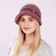 thumbnail image 1 of Metal Flower Decor Knit Hat, Fashion Fleece Lined Bonnet Hat, Warm Winter Coldproof Cloche Bucket Hat For Women, 1 of 4
