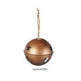 thumbnail image 3 of Adorno De Corona Navidea Con Campanas Grandes Abiertas Para Rbol De Navidad, Forma De Campana, Vidrio, 30 Cm, Para Decoracin Navidea De Interior, Para Tarjetas De Felicitacin, UKHBMC, 3 of 7