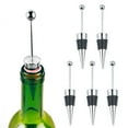 thumbnail image 2 of Wine Cork Wine Stopper Set 5pcs Reusable Bottle Sealing Plugs for Wine Diy Multiple Use Easy to Clean Warp-resistant High-quality Alloy Wine for Home, 2 of 8