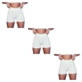 thumbnail image 4 of Greeniant Trajes de ejercicio de 2 piezas Pantalones cortos transpirables a prueba de sudor de cintura alta con tops cortos de un hombro Gimnasio Type1 NO1, 4 of 6