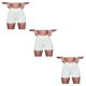 thumbnail image 1 of Wosthever 2 piezas trajes de ejercicio sujetadores acanalados pantalones cortos transpirables con un hombro polainas crop tops gimnasio conjunto Type1 NO1, 1 of 6