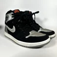 thumbnail image 1 of Ni - ke Size 10 - Aleali May x Air Jordan 1 Retro OG High Satin Shadow, 1 of 5