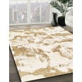 thumbnail image 2 of Ahgly Company Indoor Square Abstract Yellow Abstract Area Rugs, 8' Square, 2 of 6