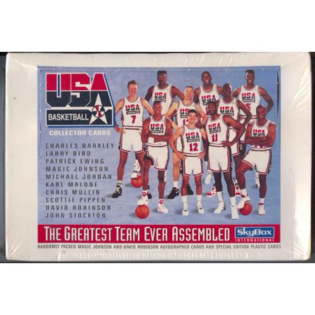 1992 SkyBox USA Basketball The Greatest Team Box