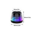 thumbnail image 4 of cvlncycling Bluetooth Speakers On Sale,Bluetooth Speaker for TV,Portable Wireless Outdoor RGB Scented Light Bluetooth Speaker,for Family Gatherings and Outdoor, 4 of 9