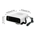 thumbnail image 3 of IROINID Car Heater Defroster Car Heater Car Fan Heater Fast Heating Demister 12V-150W, 3 of 3