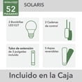 thumbnail image 2 of Ventilador de Techo Hunter Solaris Bronce con Luz 52 pulgadas, 2 of 2