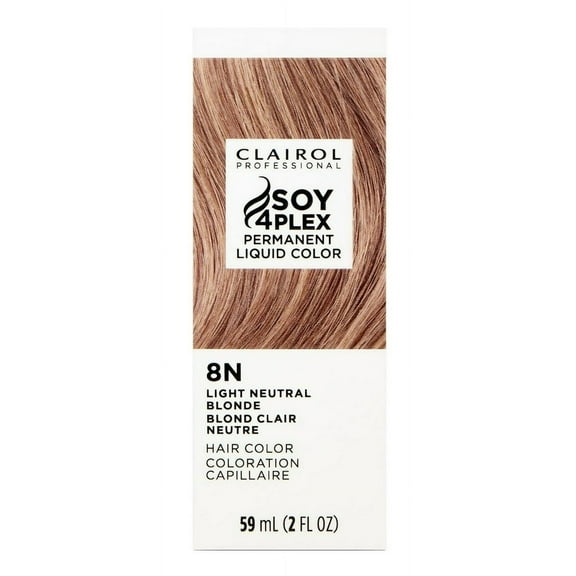 Clairol Professional Permanent 8N 88N Light Neutral Blonde, 2 Oz..
