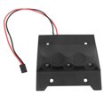 thumbnail image 1 of Embellecedor de placa de techo de plástico con luces LED Apto para 1/5 HPI ROFUN ROVAN KM BAJA 5B 5T 5SC negro yuxing, 1 of 5
