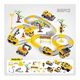 thumbnail image 5 of Pista  Wünd De Carros Con Coche, 305pzs Juguete Para Niños/niñas, 5 of 5