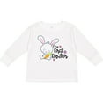 thumbnail image 3 of Inktastic My 1st Easter with Cute Bunny and Carrot Boys or Girls Long Sleeve Toddler T-Shirt, 3 of 5