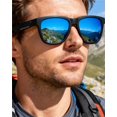thumbnail image 4 of Gafas deportivas EPHIU con lentes espejadas polarizadas para hombres y mujeres, 4 of 9