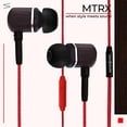 thumbnail image 2 of Auriculares sinfonizados MTRX Premium Genuine Wood In-ear co, 2 of 2