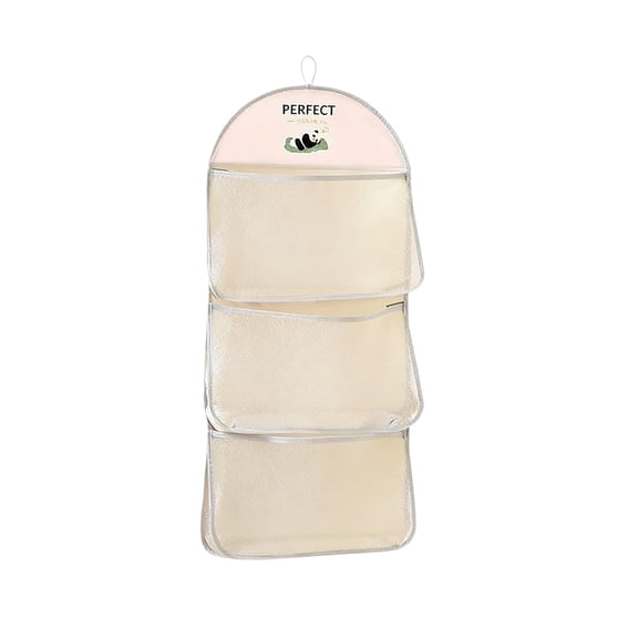 dajkiuy Mesh Storage Hanging Bag, Hanging Storage Organizer for Underwear Socks, Mesh Pockets for Door Wall Closet