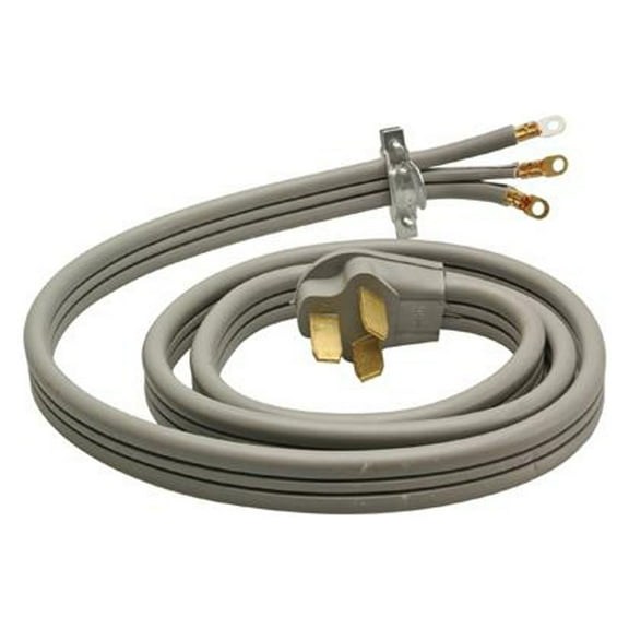 Master Electrician 09014ME 4-Ft. 6/2 & 8/1 SRDT Gray Flat Range Cord - Quantity 12