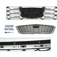thumbnail image 5 of Front Bumper Upper Grille W/O Camera Chrome Grill Fit For 2021-2023 Cadillac XT4, 5 of 10