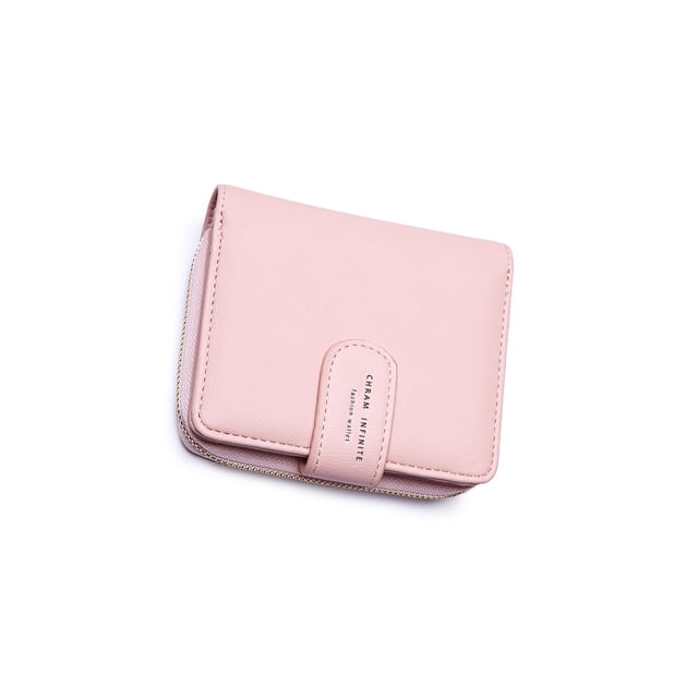 Minnieouse Cartera de cuero para mujer, tarjetero, viaje, escuela, cambio de fecha, monedas, monedero, organizador, regalos de bolsillo para niñas Carteras Rosado Minnieouse AP011561-04
