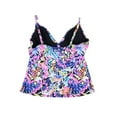 thumbnail image 2 of Island Escape Women's Gemini Underwire Tankini Top Multi 16, 2 of 2