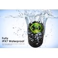 thumbnail image 4 of EDUPLINK Altavoz Bluetooth portátil, IPX7 a prueba de agua, emparejamiento TWS, micrófono incorporado, tiempo de reproducción prolongado, estéreo inalámbrico para el hogar y los viajes - Negro, 4 of 5